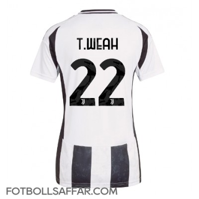 Juventus Timothy Weah #22 Hemmatröja Dam 2024-25 Kortärmad Juventus Timothy Weah #22 Hemmatröja Dam 2024-25 Kortärmad